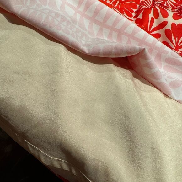 Joy Joy Tiered Trim Halter Dress in Red Rowan Size Small - Picture 6 of 9